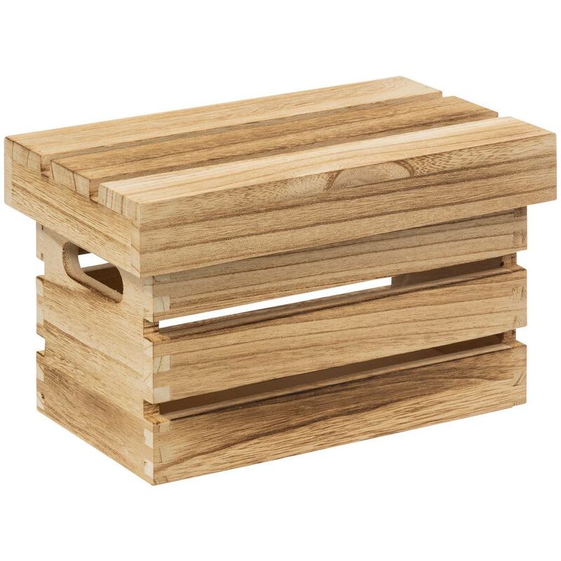 Boîtes En Bois Paulownia Verrouillables - Lot De 3 Tailles (S, M, L) - Pour Rangement, Cadeaux, Personnalisation - Fabriqué Main