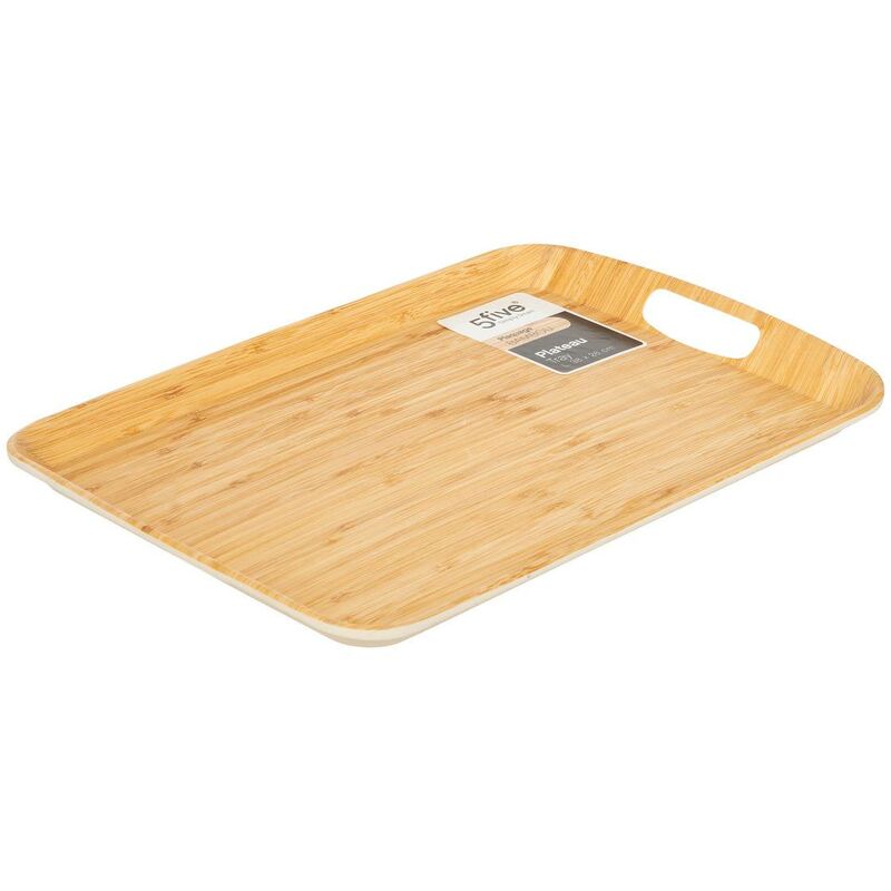 Cache Plaque En Bambou 52x58cm - Avec Rigole Récupératrice De Jus | Design Naturel Et Fonctionnel
