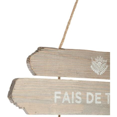 Déco murale Andy à suspendre 28x38cm - Atmosphera créateur d'intérieur
