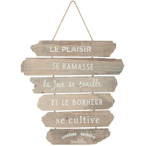 Déco murale Andy à suspendre 28x38cm - Atmosphera créateur d'intérieur