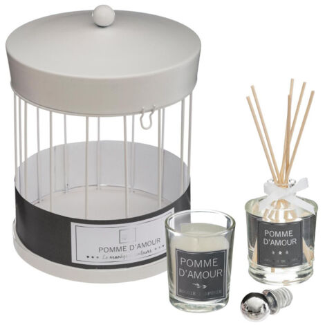 Coffret Senteur 1 Diffuseur de parfum 6 Bâtonnets 1 Bougie parfumée - Atmosphera