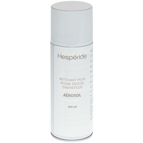 Hesperide – Nettoyant en spray pour résine synthétique tressée 200ml – Élimine saleté et taches – Préserve texture et couleur