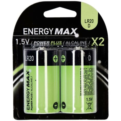 Piles, emballage régulier, max c-2 – Energizer : Pile et batterie
