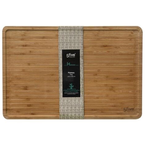 Planche de présentation en bambou 45 x 30 cm harmonie - 5five