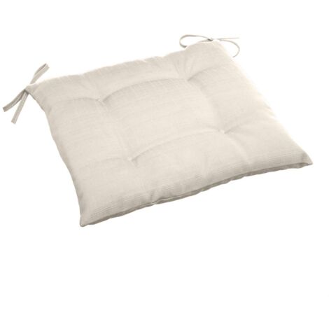 Coussin de chaise rembourré avec reliure Korai, imperméable, résistant aux UV, 40 x 40 cm