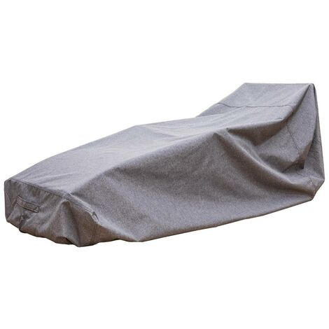 Hesperide – Housse de protection pour transat M 170x90x60cm – Polyester déperlant – Ventilation intégrée – Cordon de serrage pour maintien sécurisé