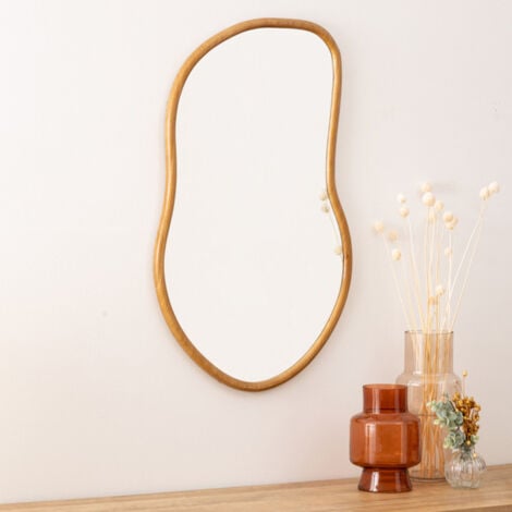 Miroir Livia en bois 45x75cm - Atmosphera créateur d'intérieur