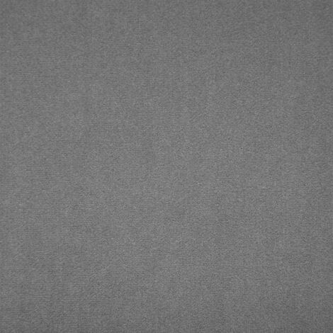 Banc Malone en velours 98x51cm gris foncé - Atmosphera créateur d'intérieur