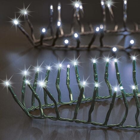 Boa lumineux extérieur 10m 500 LED blanc froid + transfo - Feeric lights & christmas