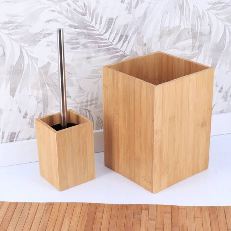 Brosse wc bambou - bambou - Tendance