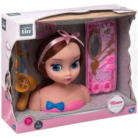 Kawaii Hi Lucy - Poupée Mannequin Articulée Kawaii - A Coiffer Et Looker - Nombreux Accessoires Et Son Lapin - Dès 4 Ans - Jeux - Jouets