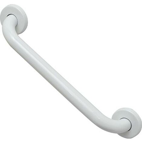 Tendance – Barre de maintien en acier inoxydable 30cm – Blanc – Charge max 100kg – Anticorrosion pour salles de bain (1/3)