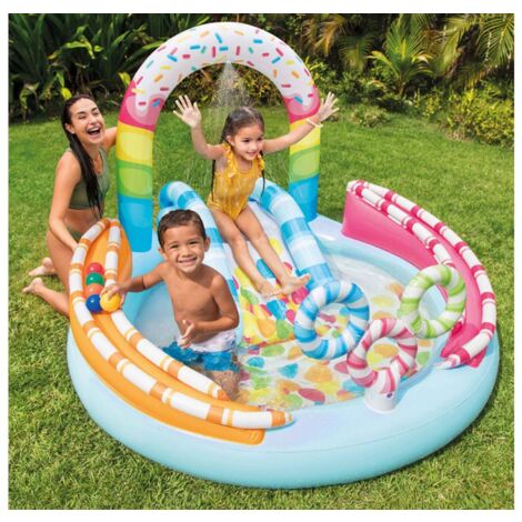 AIRE DE JEUX GONFLABLE MON JARDIN - IntexDZ AIRE DE JEUX GONFLABLE MON JARDIN - IntexDZ