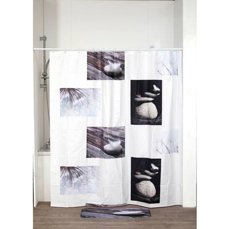 Rideau de douche 180 x 180 cm déco Divine - TENDANCE (1/2)