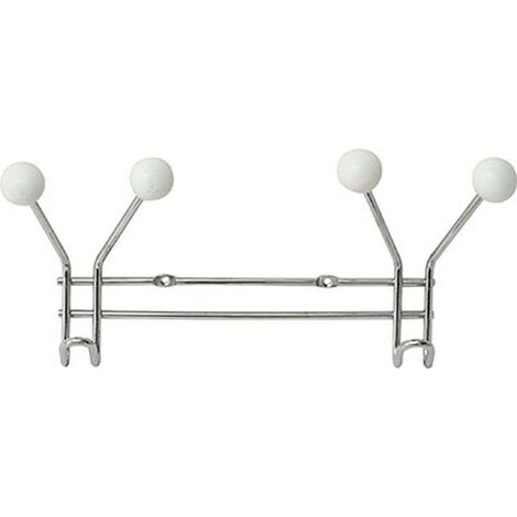 Boîte à Clés En Bois. Murale. Porte Blanche. X6 Crochets Pour