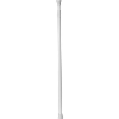 Barre de douche aluminium 70-120cm - blanc - Tendance (1/2)