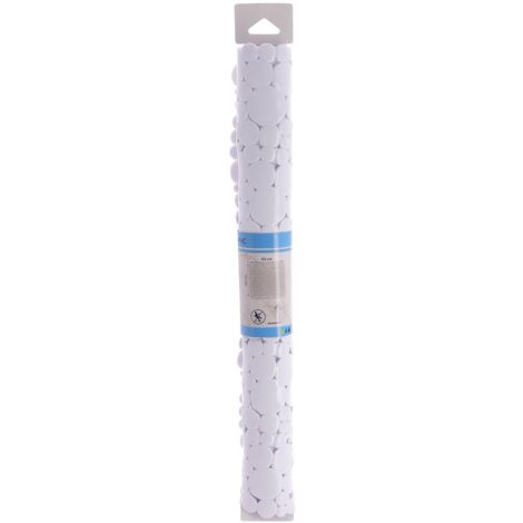 Tapis de fond de douche pvc 50x50cm bulles - blanc - Tendance (1/3)