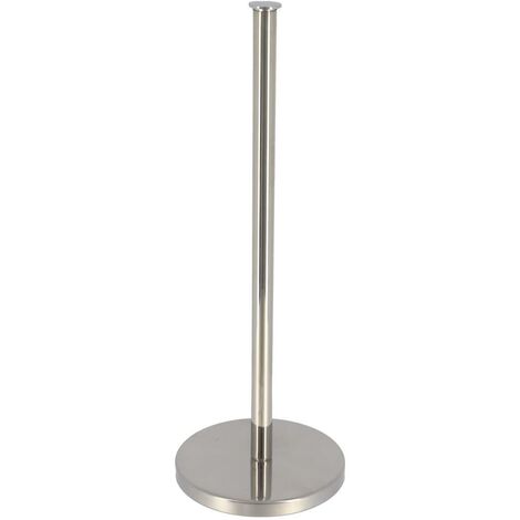 Support Réserve papier toilette WC en métal Chrome H 42 cm - TENDANCE (1/2)