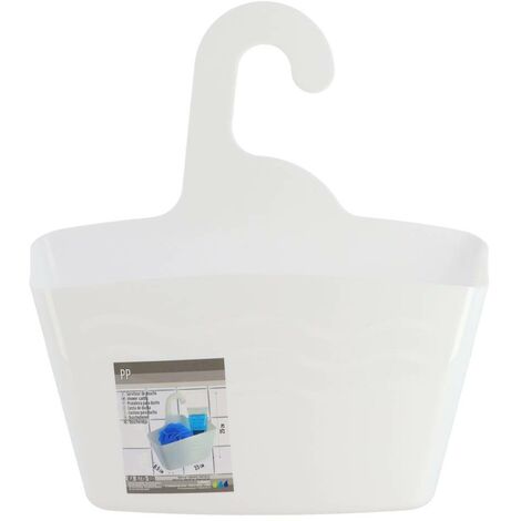 Étagère De Douche Adaptable Sur Colonne - En ABS Chromé, Dimensions 25 X 11 X 4 Cm, Universelle - 2