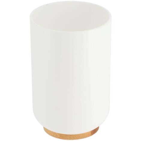 Gobelet ps/bambou - blanc/bambou - Tendance