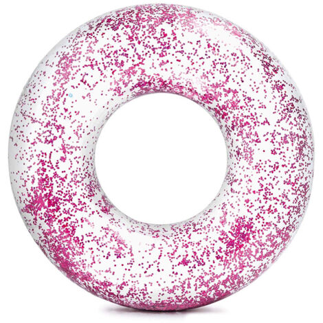 Bouée géante gonflable brillante avec paillettes D 119 cm - Intex