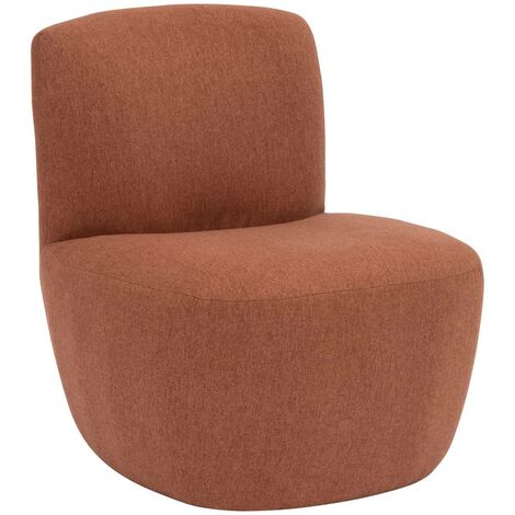 Chauffeuse Leone rose terracotta - Atmosphera créateur d'intérieur
