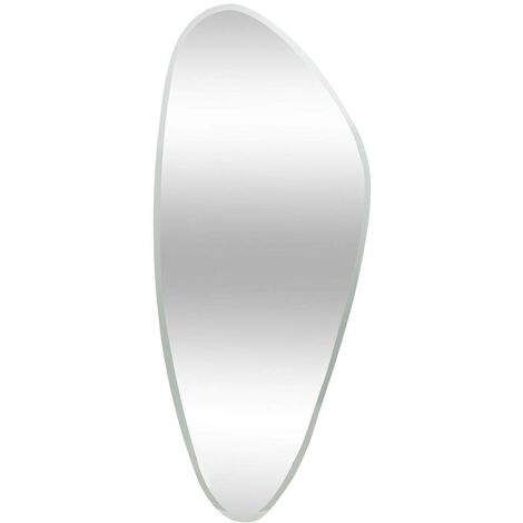 Miroir organique bisauté Aidan 142x60cm argent - Atmosphera créateur d'intérieur (1/4)