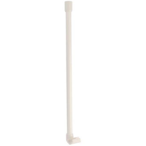 Support de barres de douche diam 25 mm a fixer au plafond - blanc - Tendance (1/4)
