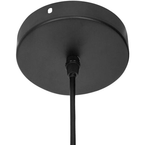 Suspension Adelia D58cm noir - Atmosphera créateur d'intérieur