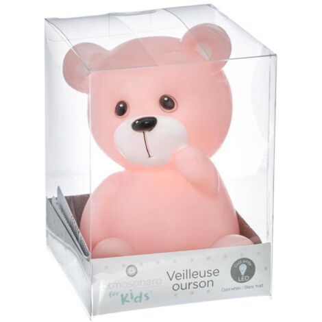 Veilleuse enfant ourson H14cm - Atmosphera créateur d'intérieur