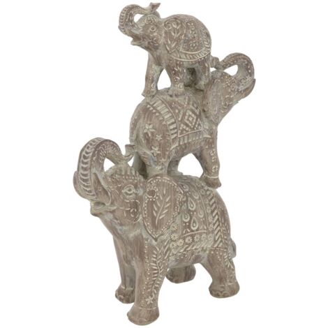 Eléphant Abou H.32cm résine - Atmosphera créateur d'intérieur (1/2)