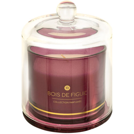 Bougie parfumée Ilae 240g cloche verre figue - Atmosphera créateur d'intérieur (1/5)