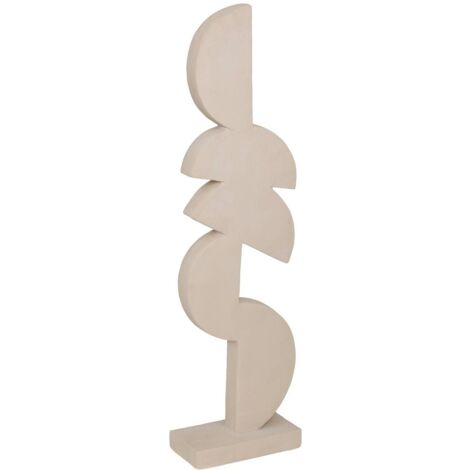 Grande Déco à poser Wavy Beige H 95 cm - Atmosphera