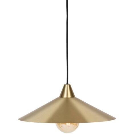 Suspension Rosie métal doré D38cm - Atmosphera créateur d'intérieur