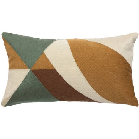 Coussin Hary vert 30x50cm - Atmosphera créateur d'intérieur (1/5)