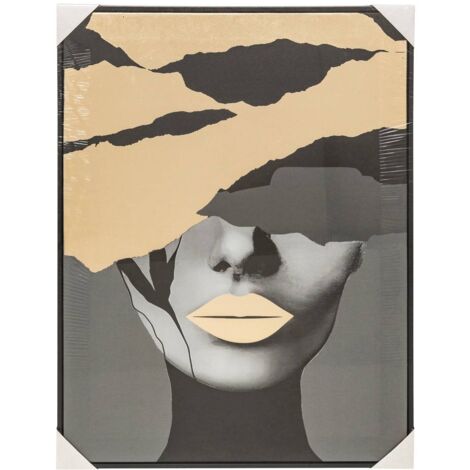 Toile imprimée encadrée Anaelle 60x80cm - Atmosphera créateur d'intérieur
