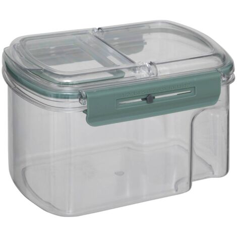 Boîte à Sucre Métallique DLP Devine - Bec Verseur Pratique - 19x13x9cm - Rangement élégant Pour Cuisine