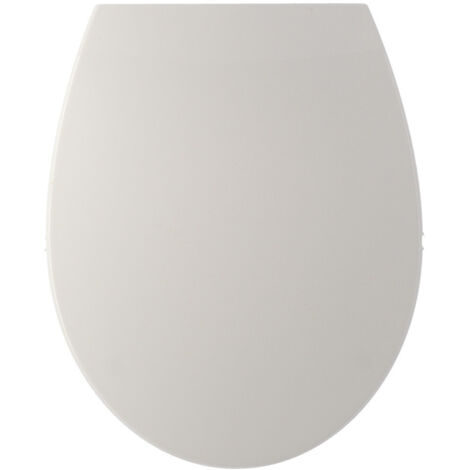 Abattant WC Blanc avec frein de chute, déclipsable et réducteur enfant intégré - TENDANCE (1/3)