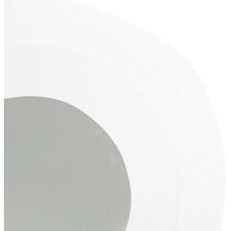 Miroir à Pied Atmosphera - Modèle Petit, Couleur Blanc, Design épuré Pour Salle De Bain, Chambre, Entrée