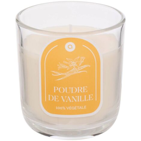 Bougie parfumée Floa vanille 210g - Atmosphera créateur d'intérieur (1/3)