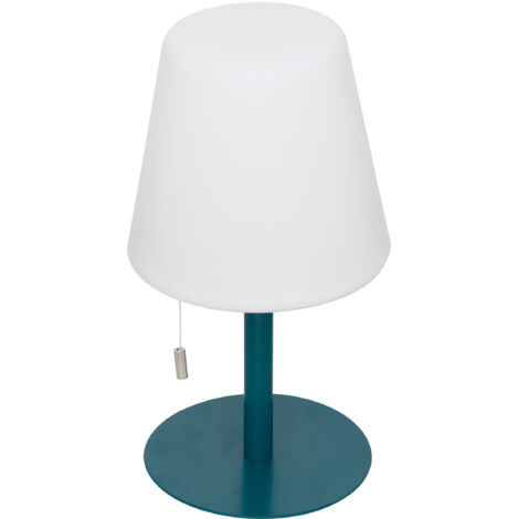 Atmosphera Zack lampe portable bleu canard rechargeable USB-C (1/5)
