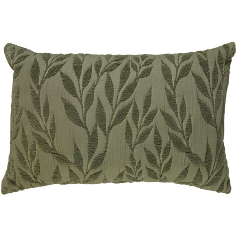 Atmosphera Lehto coussin décoratif vert clair 58 x 38 cm