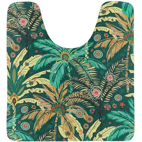Tapis contour wc absorbant souple 45x50cm - reve d ailleurs - Tendance (1/2)