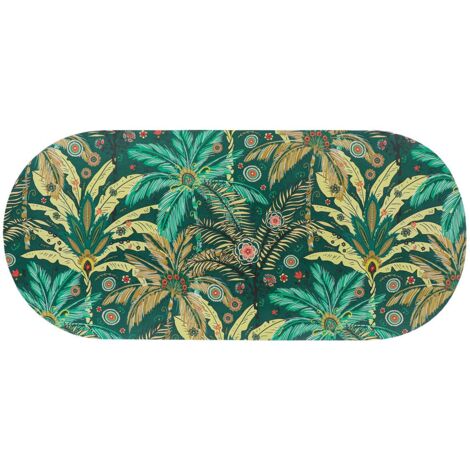 Tapis ovale absorbant souple 45x100cm - reve d ailleurs - Tendance (1/2)