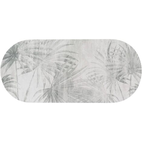 Tapis de salle de bain ultra absorbant et souple 45 x 100 cm déco Oasis Urban - TENDANCE (1/2)