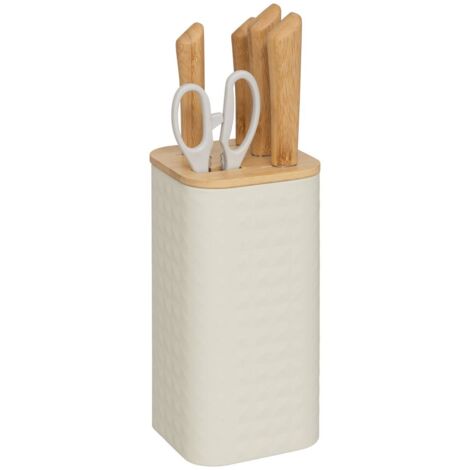 Porte-couteaux Bambou GK KRAUTLING - Rangement Couteaux Et Ustensiles Cuisine