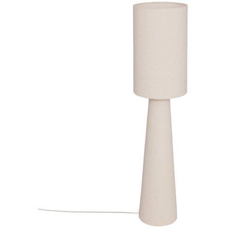 Lampadaire droit secteur Solal blanc H124cm - Atmosphera créateur d'intérieur