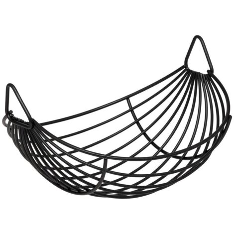 Corbeille De Rangement Métal Noir 5Five Simply Smart – Corbeille à Fruits Design