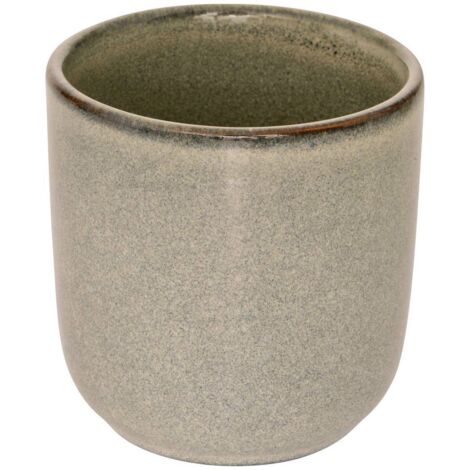 Tasse Terre inconnue vert D6,7xp5,5cm - Atmosphera créateur d'intérieur