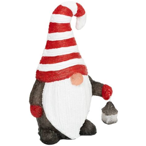 Forme acrylique extérieure gnome solaire 40 LED H.39,5cm - Feeric lights & christmas (1/5)
